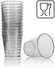 BigDean 200 Stück Schnapsgläser Plastik 3cl lebensmittelecht robust & wiederverwendbar - Shotgläser aus bruchsicherem Kunststoff Bild 4