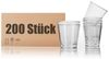 BigDean 200 Stück Schnapsgläser Plastik 3cl lebensmittelecht robust & wiederverwendbar - Shotgläser aus bruchsicherem Kunststoff Bild 2