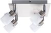 Nice Price Nice Price Spotlights Rondell 4x40W G9 Eisen gebürstet/Opal 230V Metall/Glas5063 Bild 2