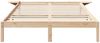 vidaXL Bettrahmen Natur 160 x 200 cm Massives Kiefernholz 873181 Bild 5