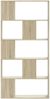 vidaXL Bücherregal 5 Böden Sonoma-Eiche 80,5x23,5x162,5 Holzwerkstoff 852773 Bild 3