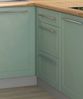 Schubladenunterschrank KVANTUM Teilauszug 60cm Korpus- & FrontFarbe: graphit matt / eiche artisan Q-D3M/60 Bild 3