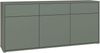 FORTE Sideboard Alice Springs, Sideboard, Breite 184,2 cm, viel Stauraum, Schubkästen mit Vollauszug, Push to open, grifflos Bild 2
