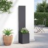 vidaXL Garten Sichtschutz-Leinwand Anthrazit 32 x 32 x 150 cm 876373 Bild 4