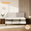 Set Emma 'Cocoon Plus' Bett, 160x200 cm, 100% Polyester, Grau und Emma One Medium Bild 2