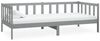 vidaXL Tagesbett mit Matratze 90x200 cm Grau Massivholz Kiefer [3083606] Bild 4