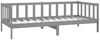 vidaXL Tagesbett mit Matratze 90x200 cm Grau Massivholz Kiefer [3083606] Bild 5
