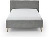 Matera Polsterbett braun Polyester Stoffbezug Baltimore 216cm x 165cm x 112cm Bild 2