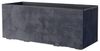 Deroma Pflanzkasten Millennium Kunststoff 99 cm Anthrazit mit Ablauflöchern Bild 2