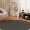 Tapiso Outdoorteppich MONO, rund, Höhe: 6 mm, Einfarbig, pflegeleicht, Indoor & Outdoor geeignet Bild 3