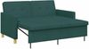 vidaXL Schlafsofa Ausziehbar Dunkelgrün Stoff 42033343 Bild 2