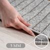 Teppium Teppich Skandinavischer 3D-Teppich, Rechteckig, Höhe: 5 mm, Indoor Outdoor Teppich Wetterfest 3D Optik Wohnzimmer Küchen Terrasse Bild 4