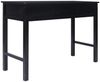 vidaXL Schreibtisch Schwarz 108x45x76 cm Massivholz Paulownia 338538 Bild 5