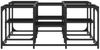 vidaXL Couchtisch Schwarz 91x91x40 cm Holzwerkstoff 839073 Bild 5