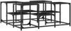 vidaXL Couchtisch Schwarz 91x91x40 cm Holzwerkstoff 839073 Bild 2