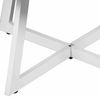 Alexis Lounge Tisch 70x70cm Aluminium matt-weiß Gartentisch Tresentisch Bartisch Bild 3