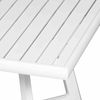 Alexis Lounge Tisch 70x70cm Aluminium matt-weiß Gartentisch Tresentisch Bartisch Bild 2