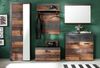 INOSIGN Garderoben-Set Ilana, (Set, 5-St), Garderobenmöbel im modernen Industrial Style mit antikfarbenen Griffen Bild 5