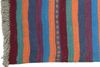 Looma 'Azin' Kelim Gashgai handgewebt, Schurwolle Bunt, 60x197 cm Bild 4