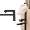 TSB Werk Kleiderhaken Garderobenhaken CAP-Haken Akustikpaneele Akustik, (10-St), Paneele, Akustikpanele, Cappy Bild 2