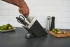 Zwilling Messerblock Gourmet (7tlg), selbstschärfend, Schwarz Bild 2