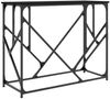 vidaXL Konsolentisch Schwarz 100x40x80 cm Holzwerkstoff 834115 Bild 2