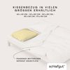 Adam Matheis Kissenbezug Knitted Jersey BL 80x80 cm gelb Bild 4