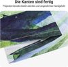 Duschvorhang 150x200cm Grün Blätter Wasserdicht Polyester Badezimmer Bild 5