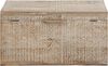 OTTO home Truhentisch Lavin, Mangoholz, mit dekorativen Schnitzereien, Handgefertigt, Breite 90 cm Bild 3