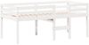 vidaXL Hochbett mit Dach Weiß 90x200 cm Massivholz Kiefer 3282133 Bild 5