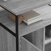 vidaXL Schrank mit Ladestation Mit Rad Graues Sonoma 61 x 46 x 67 cm 859833 Bild 4