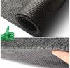 ANRO Fußmatte Türvorleger Schmutzfangmatte STRIBET, eckig, Höhe: 3 mm, Clean-Line Größe 45x75cm Bild 4