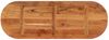 vidaXL Tischplatte 140x50x3,8 cm Oval Massivholz Akazie 370099 Bild 5