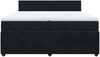 vidaXL Boxspringbett mit Matratze Schwarz 200x200 cm Samt 3287826 Bild 4