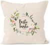MoonWorks Dekokissen Kissen-Bezug Beste Tante der Welt Watercolor Geschenk Kissen-Hülle Deko-Kissen Baumwolle MoonWorks® Bild 4
