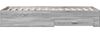 vidaXL Bettgestell mit Schubladen Grau Sonoma 90x190 cm Holzwerkstoff 3280438 Bild 5