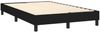 vidaXL Polsterbett mit Matratze und LED-Beleuchtung Schwarz 120x200 cm Bild 5