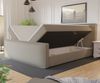 Boxspringbett Schlafzimmerbett CELES 180x200cm Stoff Brooklyn Zementgrau Bild 3