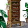livasia Kommode livasia Kommode mit Glasmosaik, handgefertigt, 5 Schubladen 95x44x32cm Bild 5