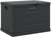 vidaXL Gartenlagerbox Anthrazit 77,5 x 54,5 x 53 cm Kunststoff 42006489 Bild 2