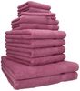 Betz Handtuch Set 12er Handtuch-Set PREMIUM, 100% Baumwolle (Set, 12-St), 2 Duschtücher 4 Handtücher 2 Gästetücher 2 Seiftücher 2 WH Bild 2