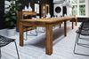 Esstisch Tisch ausziehbar MAISON Eiche massiv 200/500x100 cm Bild 2