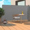 Seitenmarkise Sichtschutz Windschutz Sonnenschutz Seitenrollo Markise 300x160cm Bild 2