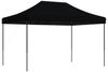 vidaXL Pop-Up Partyzelt, faltbar, Stahl / PE, Schwarz, ohne Seitenteile, 315 x 410 x 279 cm Bild 5