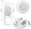 Maxkomfort LED Wandstrahler 6103, LED fest integriert, Warmweiß, 3000K, Treppenbeleuchtung Bild 3