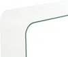Vente-unique - KARDEMO Büromöbel Glas Transparent - B 60 cm x H 75 cm x L 120 cm Bild 5