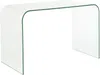 Vente-unique - KARDEMO Büromöbel Glas Transparent - B 60 cm x H 75 cm x L 120 cm Bild 2