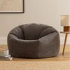 Icon Kingston Sitzsack Cord, Dunkelgrau, 2er Pack, Sitzsack Erwachsene mit Füllung, Bean Bag, Cord Sessel, Lounge Sessel, Lounge Stuhl, Schlafzimmer, Wohnzimmer, Wohnzimmer Möbel Bild 3