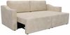 Wohnero24 Schlafsofa MONELLA 234 x 100 cm – modernes Sofa mit Schlaffunktion 154 x 200 cm & 2 Bettkästen, RIVIERA Veloursstoff in Beige Bild 5