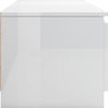vidaXL TV-Schrank Hochglanz-Weiß 140x40x35,5 cm Holzwerkstoff 800654 Bild 5